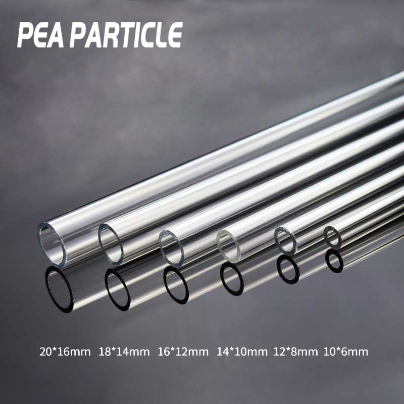 Pc Water Cooling - 透明な硬質PC製水冷チューブ 50cm外径 サイズ選択可能 10mm～20mm アクリル製水冷パイプ 冷却システム用