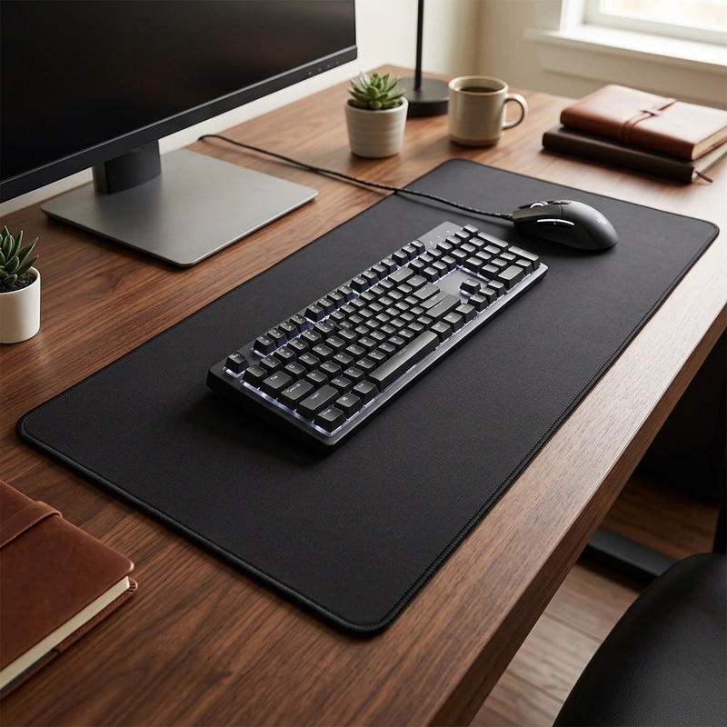 Pc Gaming Lounge - XXL ゲーミングマウスパッド 900x400mm 大判 デスクマット 黒