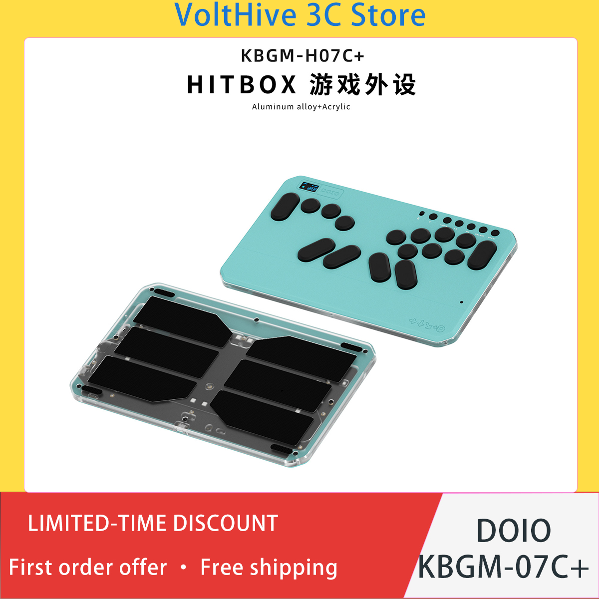 DOIO KBGM-07C+ ワイヤレスゲーミングキーボード - Pc Gaming Lounge のレビューと価格