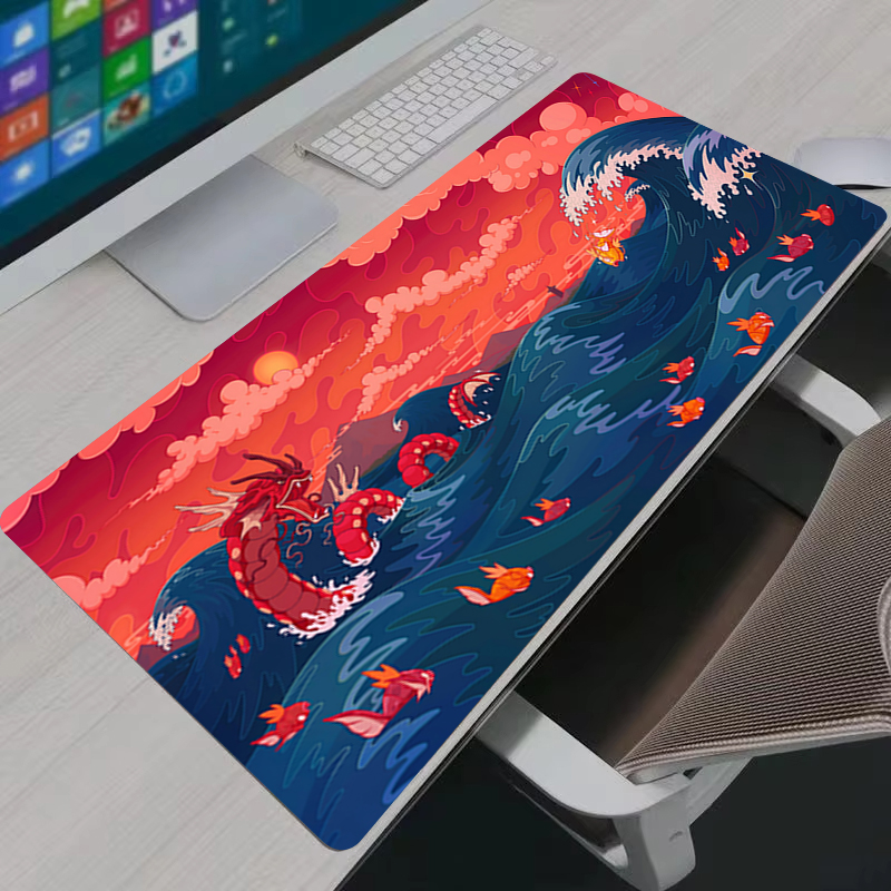 マウスパッド ゲーマー用 大型XXL ラップトップ ウェーブ - Pc Gaming Lounge のレビューと価格